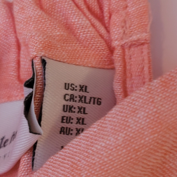 Haute Hippie XL Jumpsuit Peach Romper - Picture 5 of 5